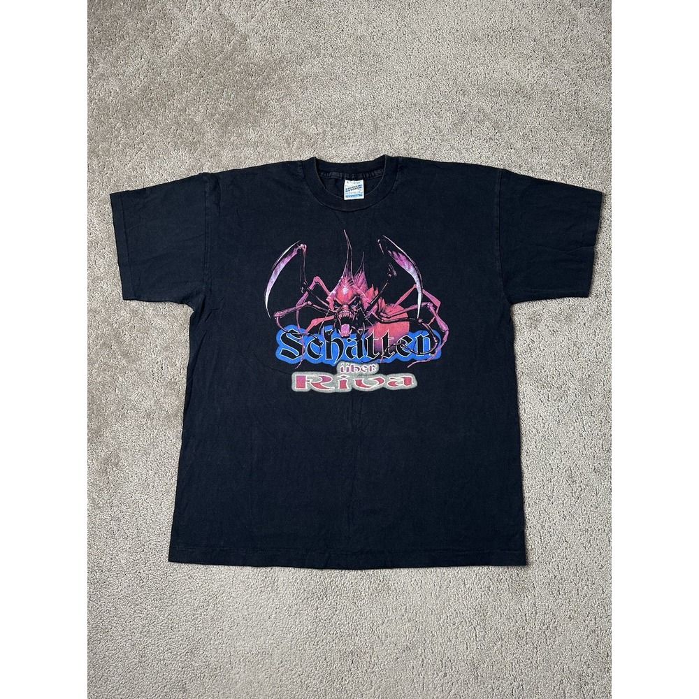 Rare Mens Tshirt‎ 90s Screen Stars Sohatten Uber Riva Nordlandtrilogie, Size XL